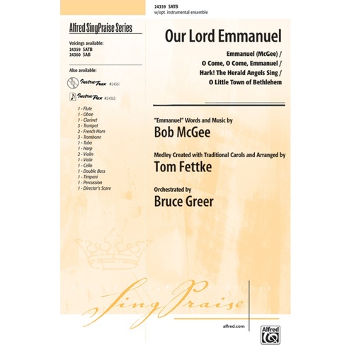 Our Lord Emmanuel SATB Arr Greer
