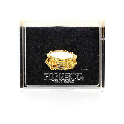 Pickboy Brooch Goldplated- Snaredrum
