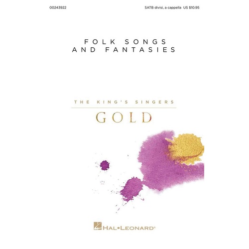 Folk Songs And Fantasies Kings Singers SATB A Cappella (Softcover Book)
