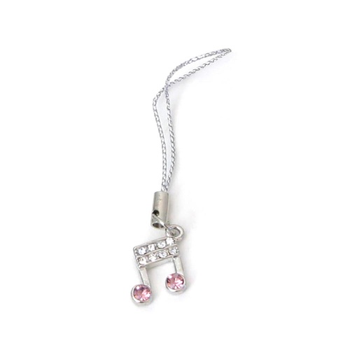 Mobile Phone Chain Semi Quaver Keyring