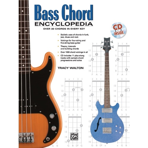 Bass Chord Encyclopedia Book with CD