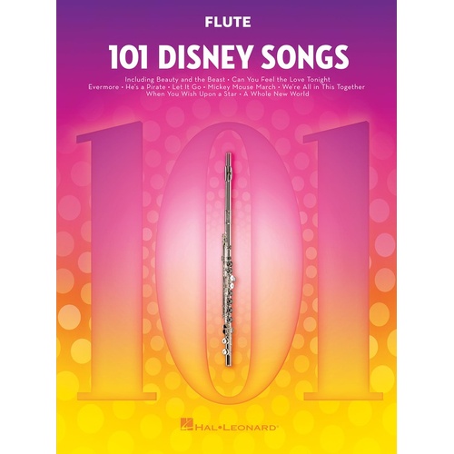 101 Disney Songs For Flute 