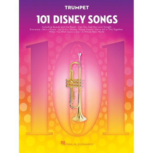 101 Disney Songs For Trumpet 