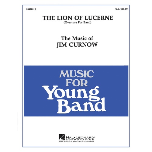 Lion Of Lucerne Concert Band 3 (Music Score/Parts)
