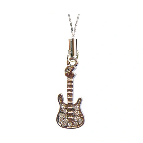 Mobile Phone Chain - Electric Guitar Diamond