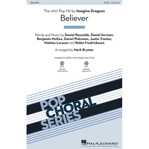 Believer ShowTrax CD (CD Only)