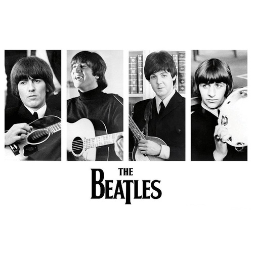 The Beatles - Early Portraits Poster