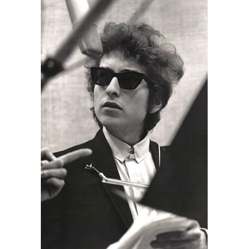 Bob Dylan Shades Wall Poster by Aquarius