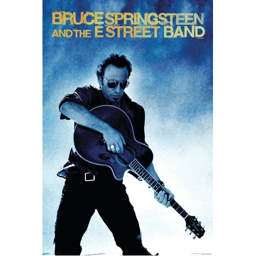 Bruce Springsteen Wall Poster by Aquarius