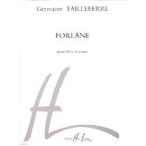 Forlane Flute Piano (Softcover Book)
