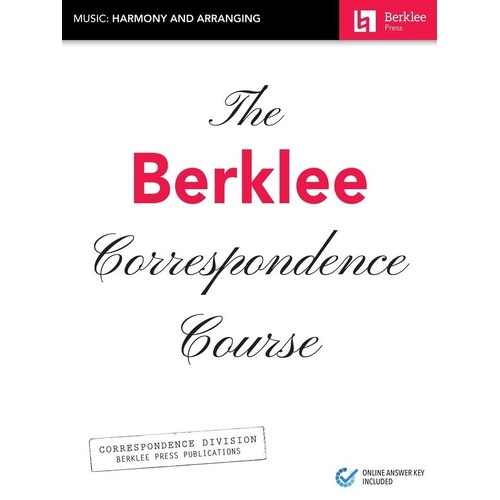 Berklee Correspondence Course: Harmony and Arranging Book