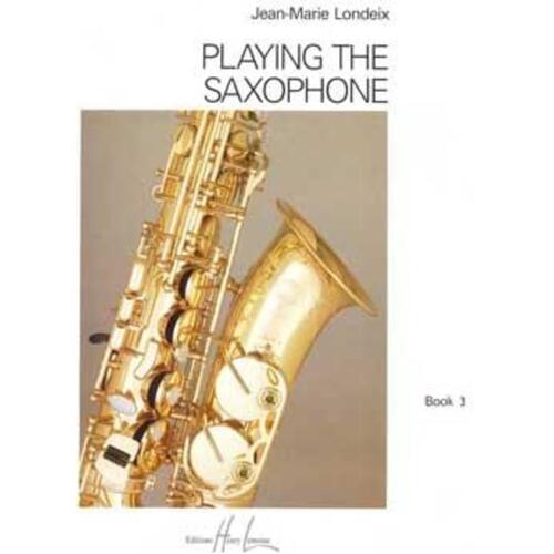 Playing Sax Book 3 English Ed (Softcover Book)