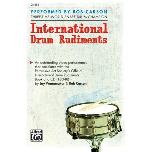International Drum Rudiments DVD