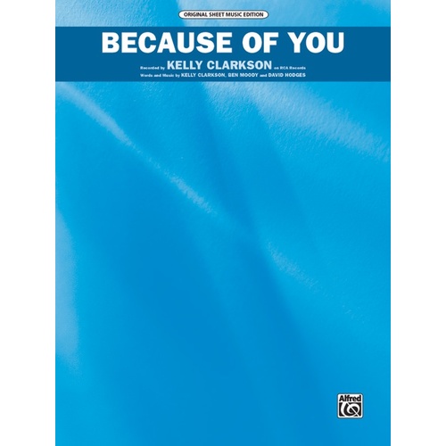 Because of You PVG Sheet Music