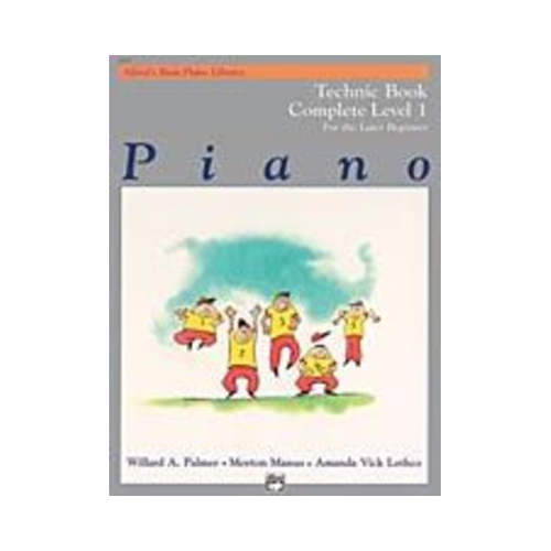 Alfred's Basic Piano Course: Technic Book Complete 1 (1A/1B)