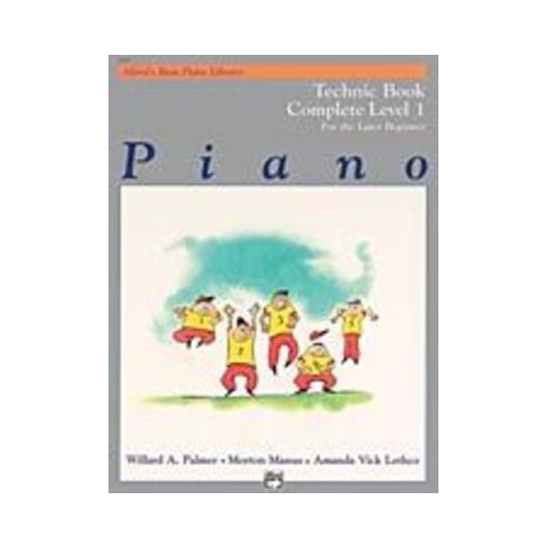 Alfred's Basic Piano Course: Technic Book Complete 1 (1A/1B)