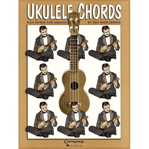 Ukulele Chords Plus Intros and Endings Chart by Centerstream Publications, 4 Pages