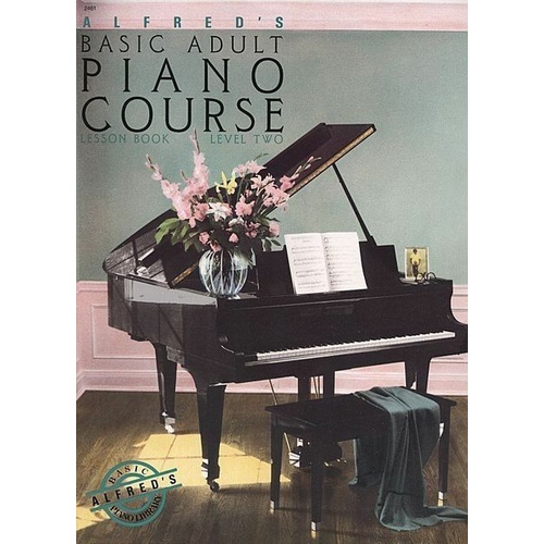 Alfred's Basic Adult Piano Course Lesson Book Level 2