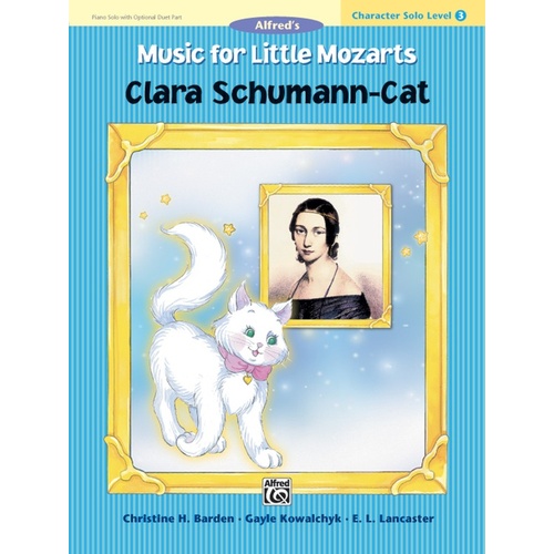 Clara Schumann Cat Character Solo Piano