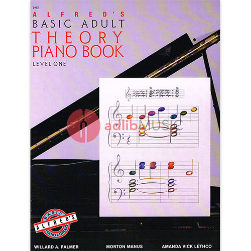 Alfred's Basic Piano Adult Theory Book 1 by Palmer, Willard A. / Manus, Morton / Lethco, Amanda Vick