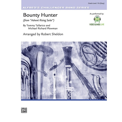 Bounty Hunter from Advent Rising Concert Band Sheet Music Grade 2