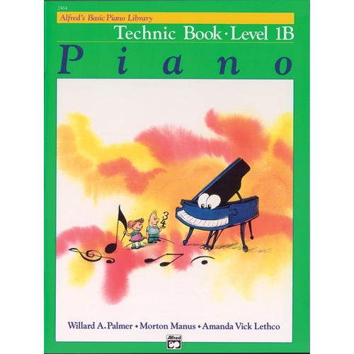 Alfred's Basic Piano Library (ABPL) Technic Book 1B
