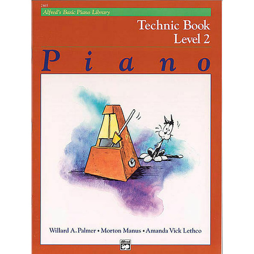 Alfred's Basic Piano Library Course: Technic Book, Level 2 / Two