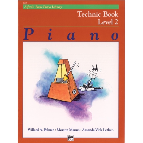 Alfred's Basic Piano Library (ABPL) Technic Book 2
