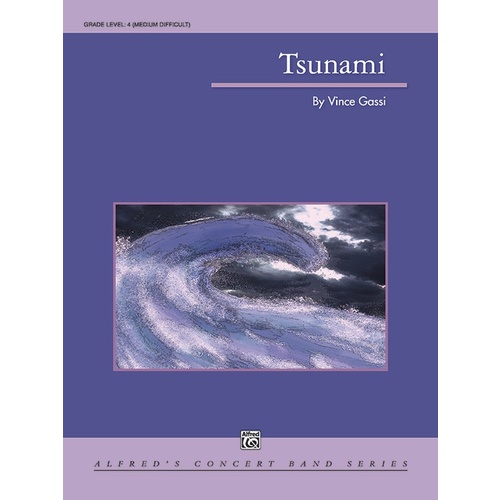Tsunami Concert Band Sheet Music Grade 4