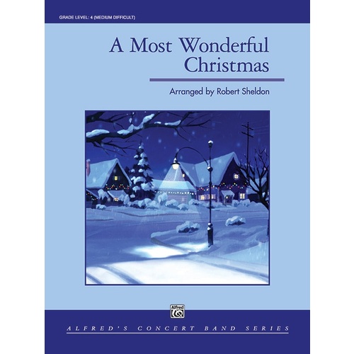Most Wonderful Christmas Medley Concert Band Gr 4