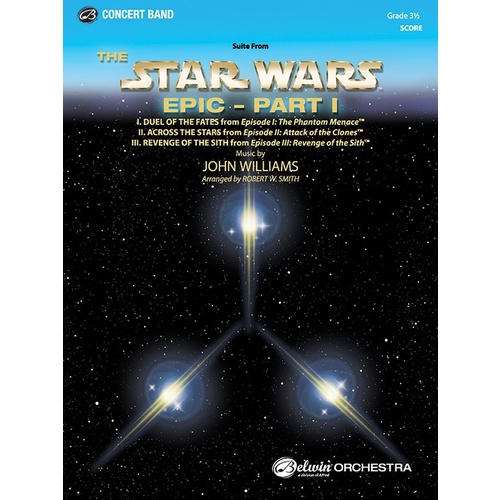 Star Wars Epic Part 1 Concert Band Grade 3.5 Conductor Score