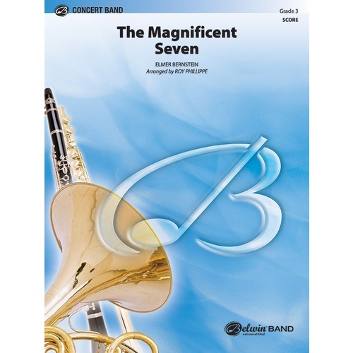 Magnificent Seven Concert Band Gr 3 Conductor Score