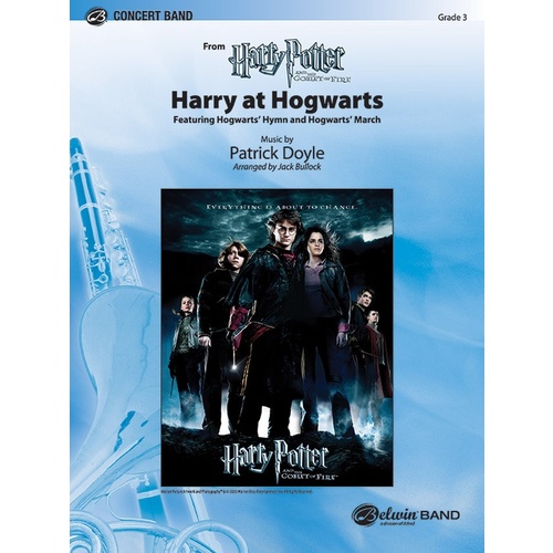 Harry At Hogwarts From Goblet Of Fire Concert Band Gr 3