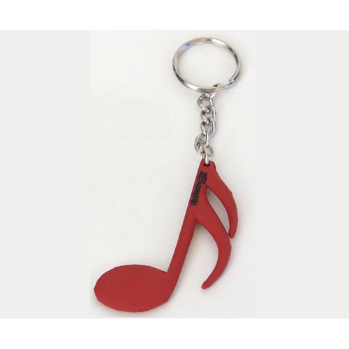 Key Ring Quaver Red