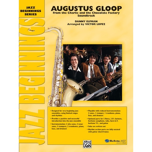 Augustus Gloop JE Flute Sheet Music Gr 0.5