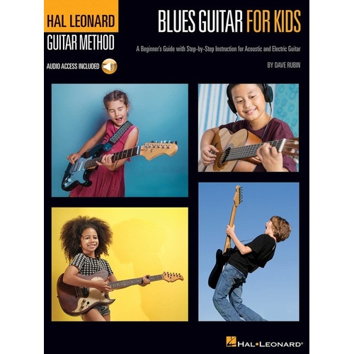 HL Guitar Method Blues Guitar for Kids Book
