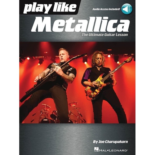 Play Like Metallica Guitar TAB Book with Audio Access