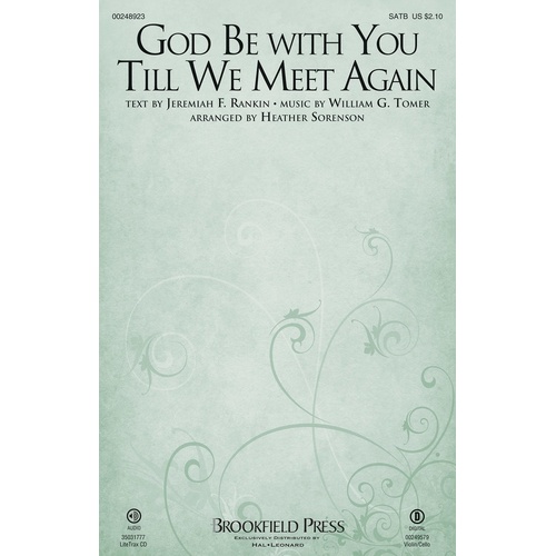 God Be With You Till We Meet Again SATB (Octavo)