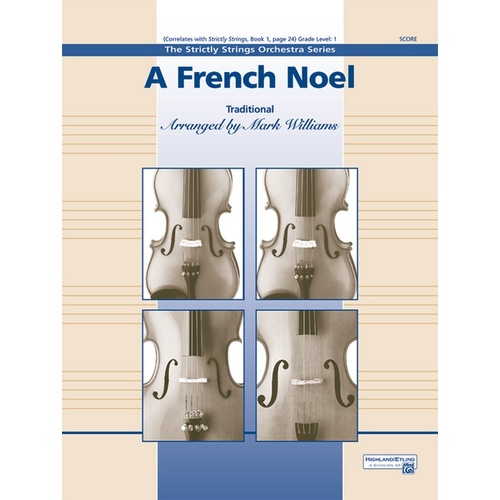 French Noel String Orchestra Sheet Music Grade 1
