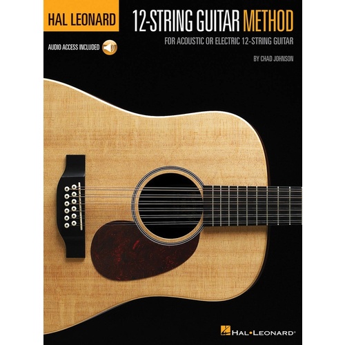 Hal Leonard 12 String Guitar Method Book/Online Audio
