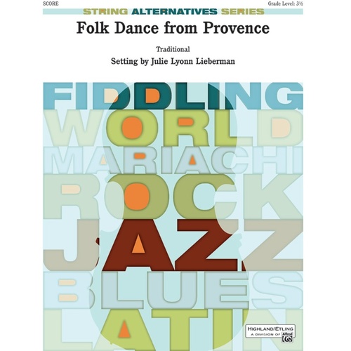 Folk Dance From Provence String Orchestra Gr 3.5
