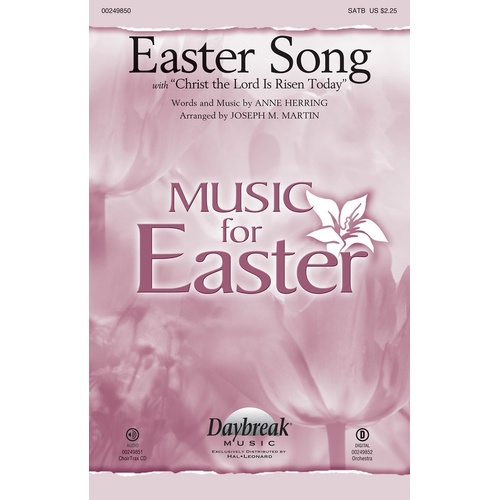 Easter Song ChoirTrax CD (CD Only)