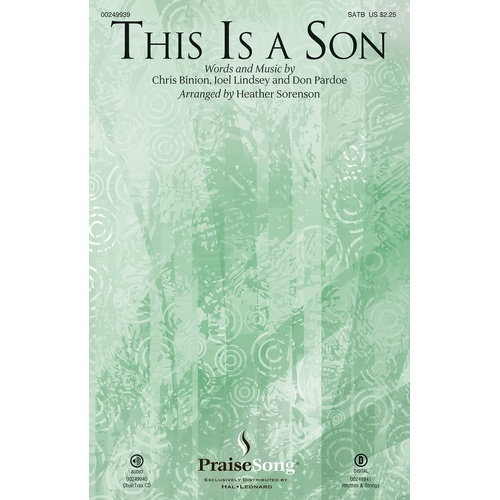 This Is A Son ChoirTrax CD (CD Only)