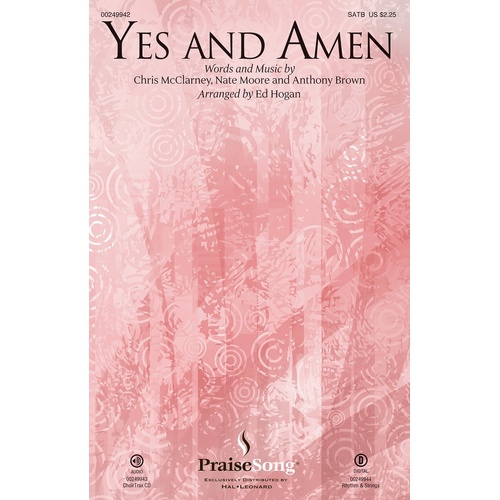 Yes And Amen ChoirTrax CD (CD Only)
