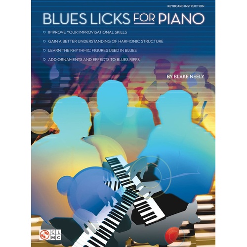 Blues Licks For Piano (Softcover Book)