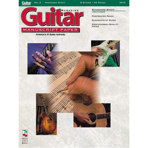Guitar Mag Man Paper No2 64P 8 Standard St 
