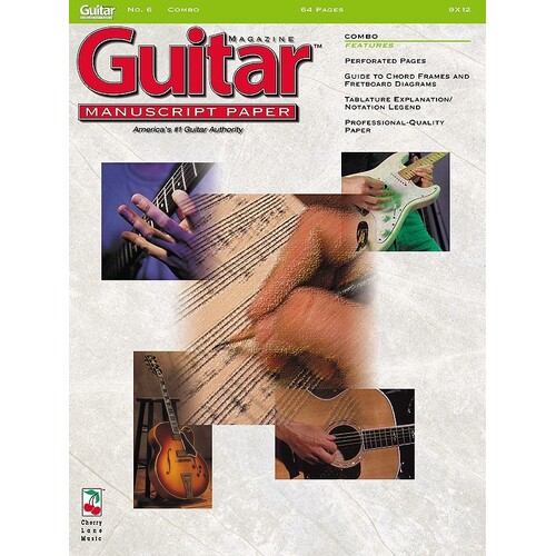 Guitar Mag Man Paper No5 64P Combo Pad (Softcover Book)