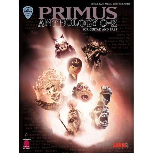 Primus Anthology Book 2 O-Z Guitar/Bass TAB Pili (Softcover Book)