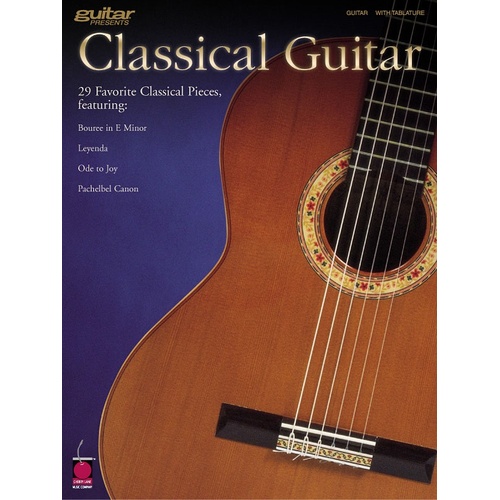Guitar Presents Classical Guitar Notes TAB Guitar (Softcover Book)