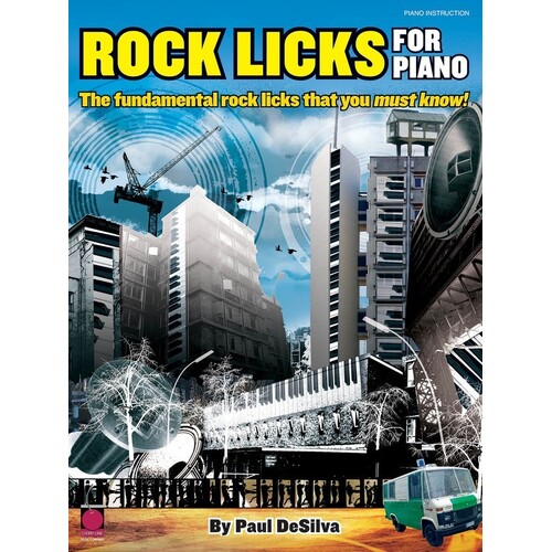 Rock Licks For Piano (Softcover Book)